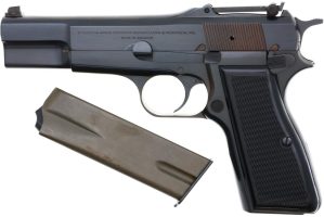 FN HP High Power Tangent Sight, Slotted Pistol, Pouch, 73C72880, FB01985