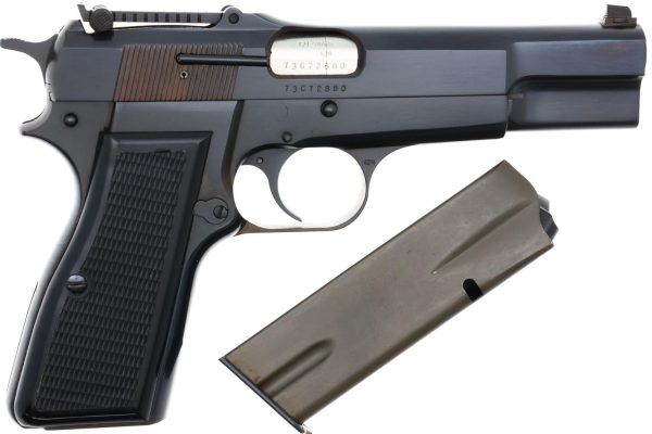 FN HP High Power Tangent Sight, Slotted Pistol, Pouch, 73C72880, FB01985 - Image 3