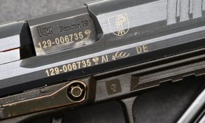 H&K P30 Pistol, Swiss Basel Police Contract, Case, 129-006735, FB02289