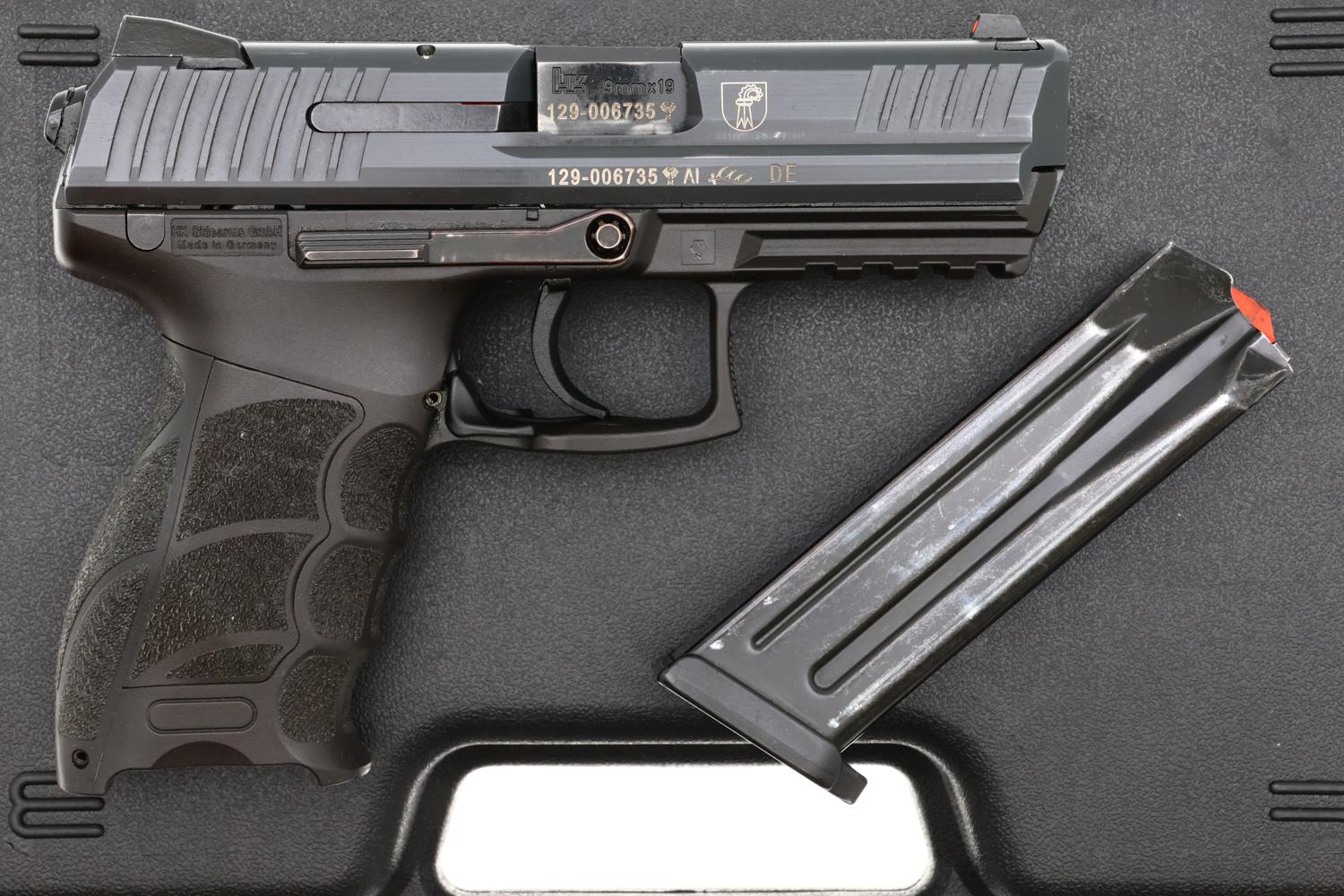 H&K P30 Pistol, Swiss Basel Police Contract, Case, 129-006735, FB02289 - Image 3