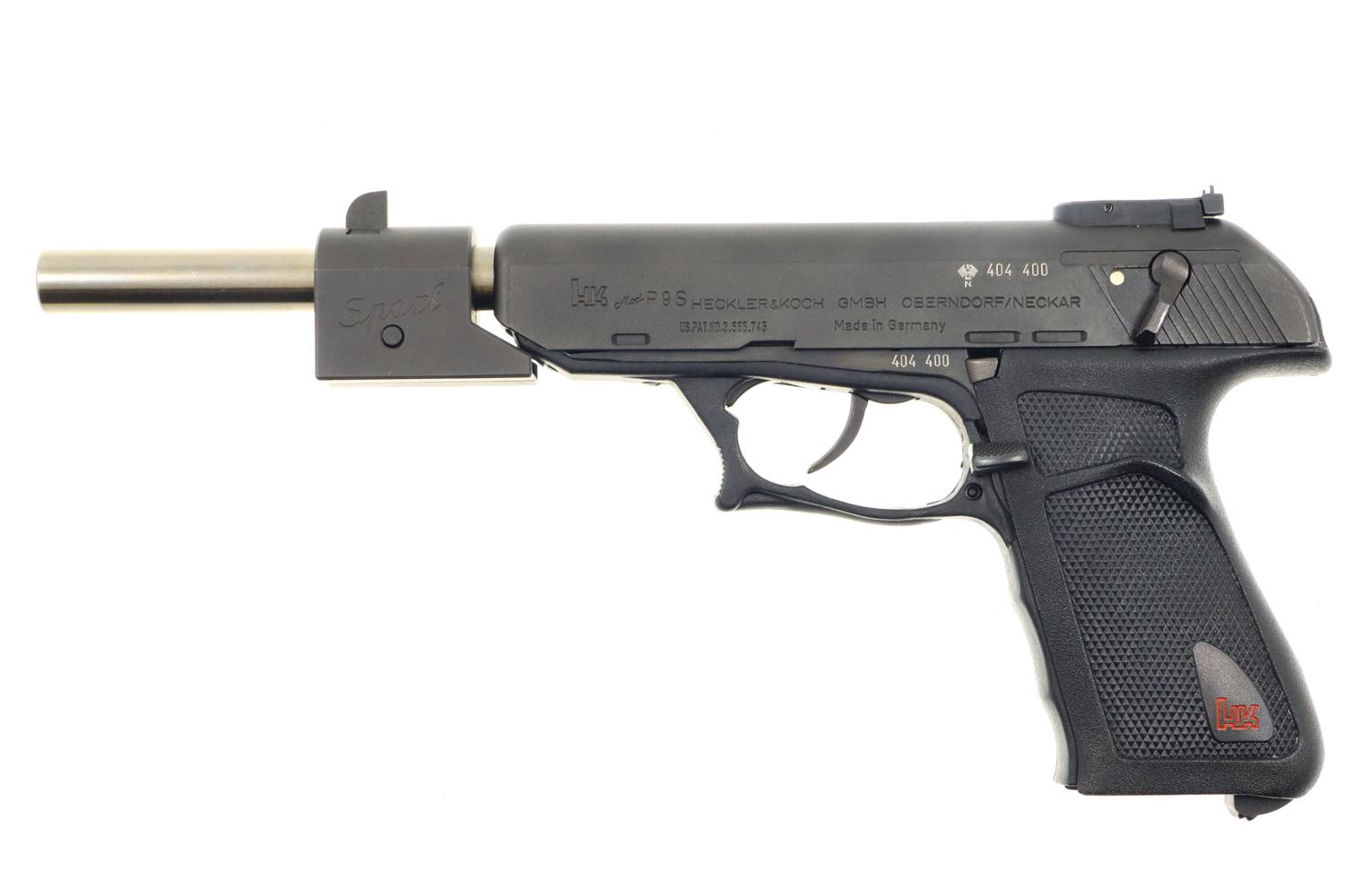 H&K P9S, Sport, .45ACP, Extended Bbl, Counterweight, #404400, FB02290 - Image 3