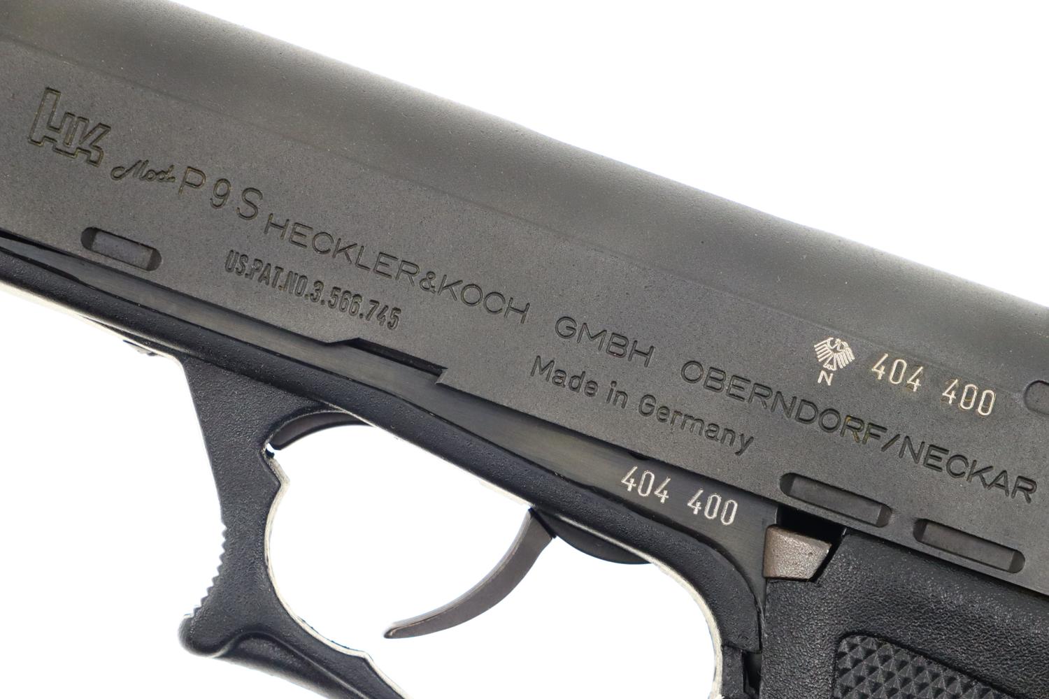 H&K P9S, Sport, .45ACP, Extended Bbl, Counterweight, #404400, FB02290 - Image 5