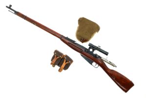 Izhevsk Mosin-Nagant Russian Sniper Rifle, Military, WWII, R18282, FB01969