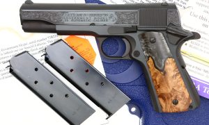 Lew Horton Special Colt Mk IV Series 70, Engraved, NIB, 73B2102, FB02259