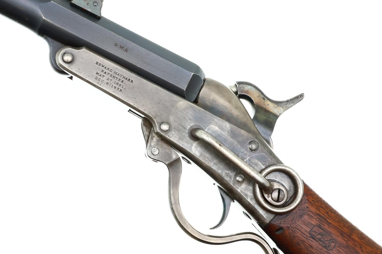 Mass. Arms, Maynard Percussion Carbine, Second Model, Military, 2524, O-232 - Image 6