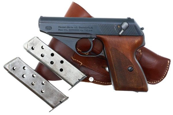 Mauser HSc, German WWII Eagle L Police Pistol, Rig, 896834, FB01975