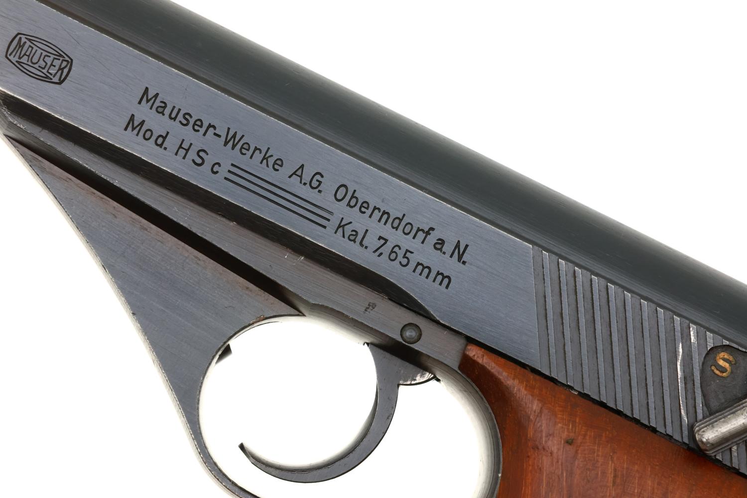 Mauser HSc, German WWII Eagle L Police Pistol, Rig, 896834, FB01975 - Image 4