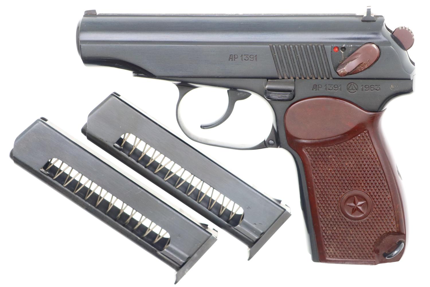 Russian, Izhevsk, Military Makarov, 1963 Dated, 1391, FB00383