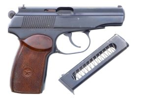 Russian Makarov, Military, Izhevsk, 1976 Date, KE2829, FB00490