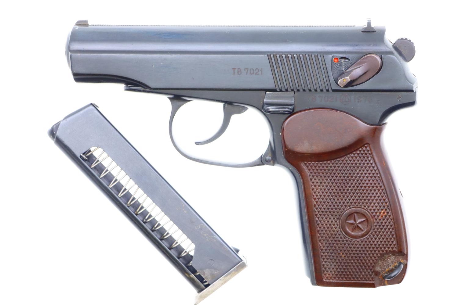 Russian Makarov, Military, Izhevsk, 1976 Date, TB7021, FB00492