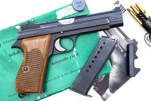 SIG P210-2 Commercial Pistol, Matching Green Box, P61448, FB02034