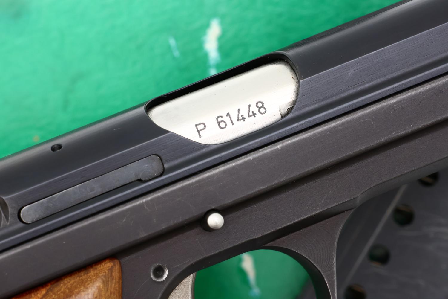 SIG P210-2 Commercial Pistol, Matching Green Box, P61448, FB02034 - Image 3