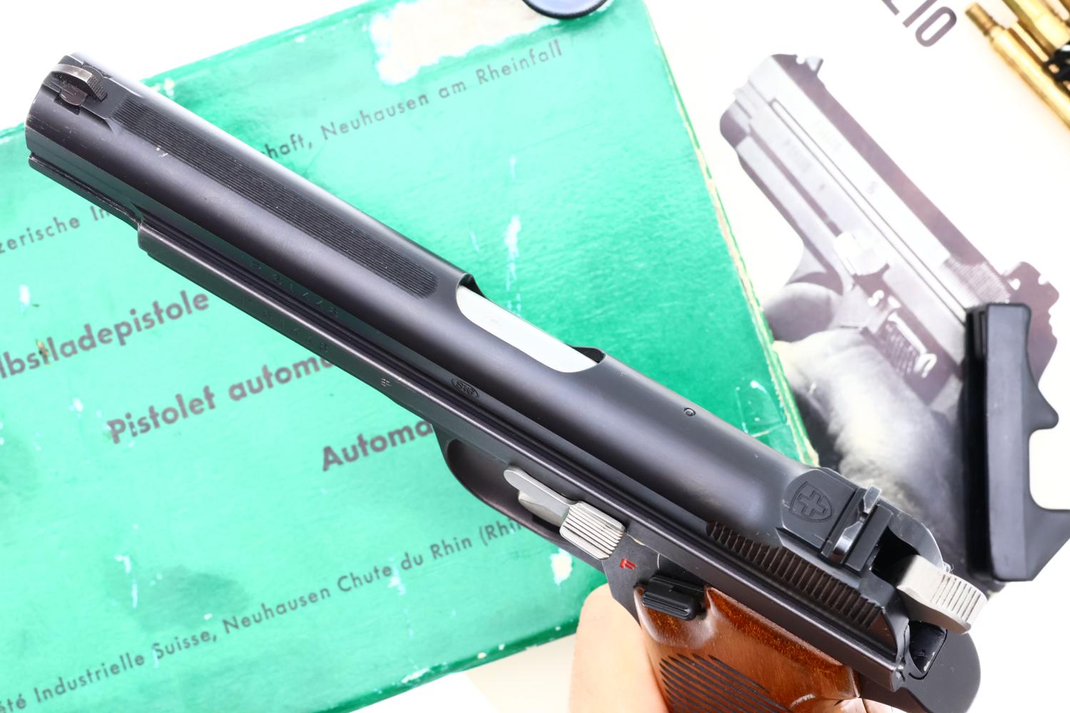 SIG P210-2 Commercial Pistol, Matching Green Box, P61448, FB02034 - Image 7