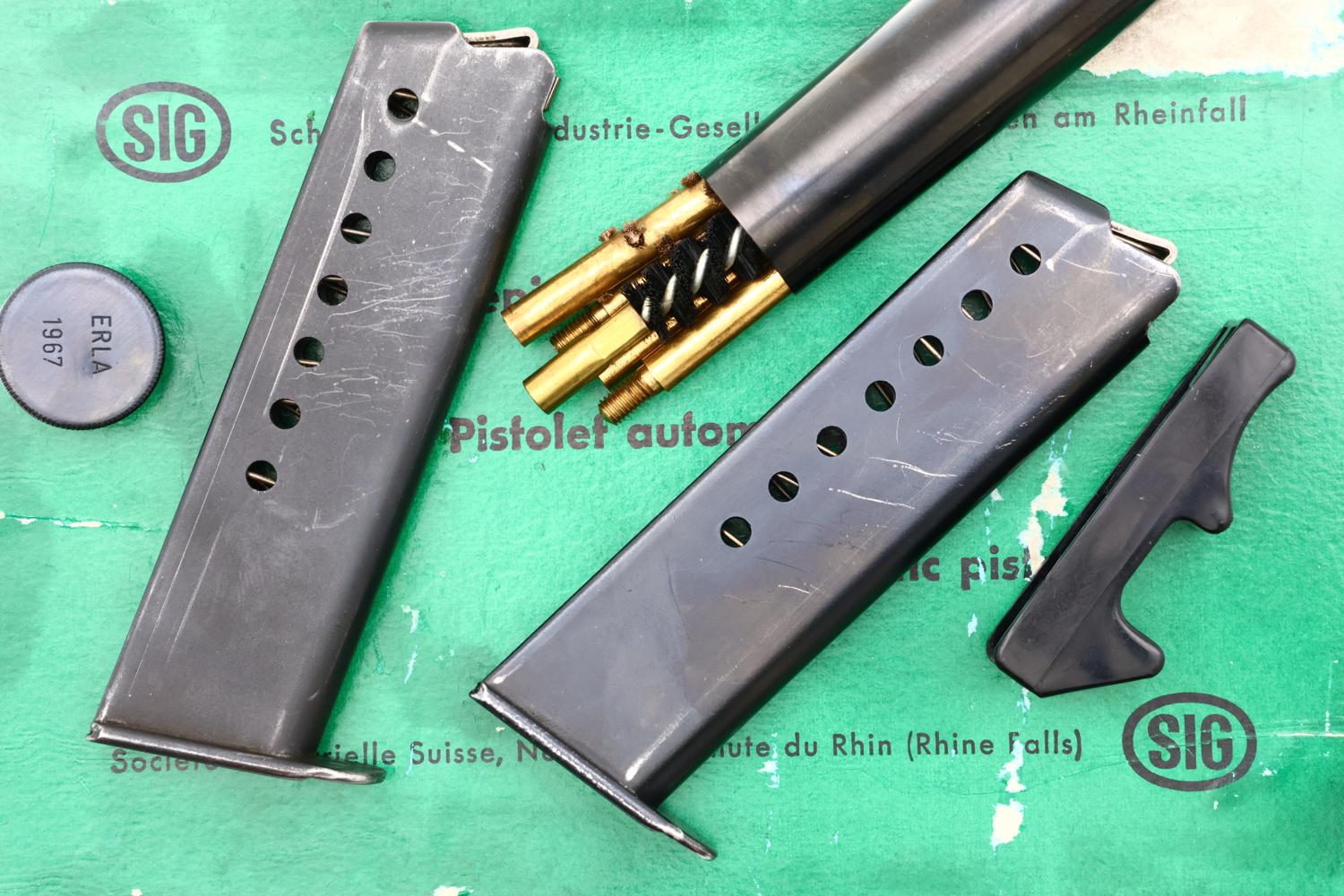 SIG P210-2 Commercial Pistol, Matching Green Box, P61448, FB02034 - Image 12