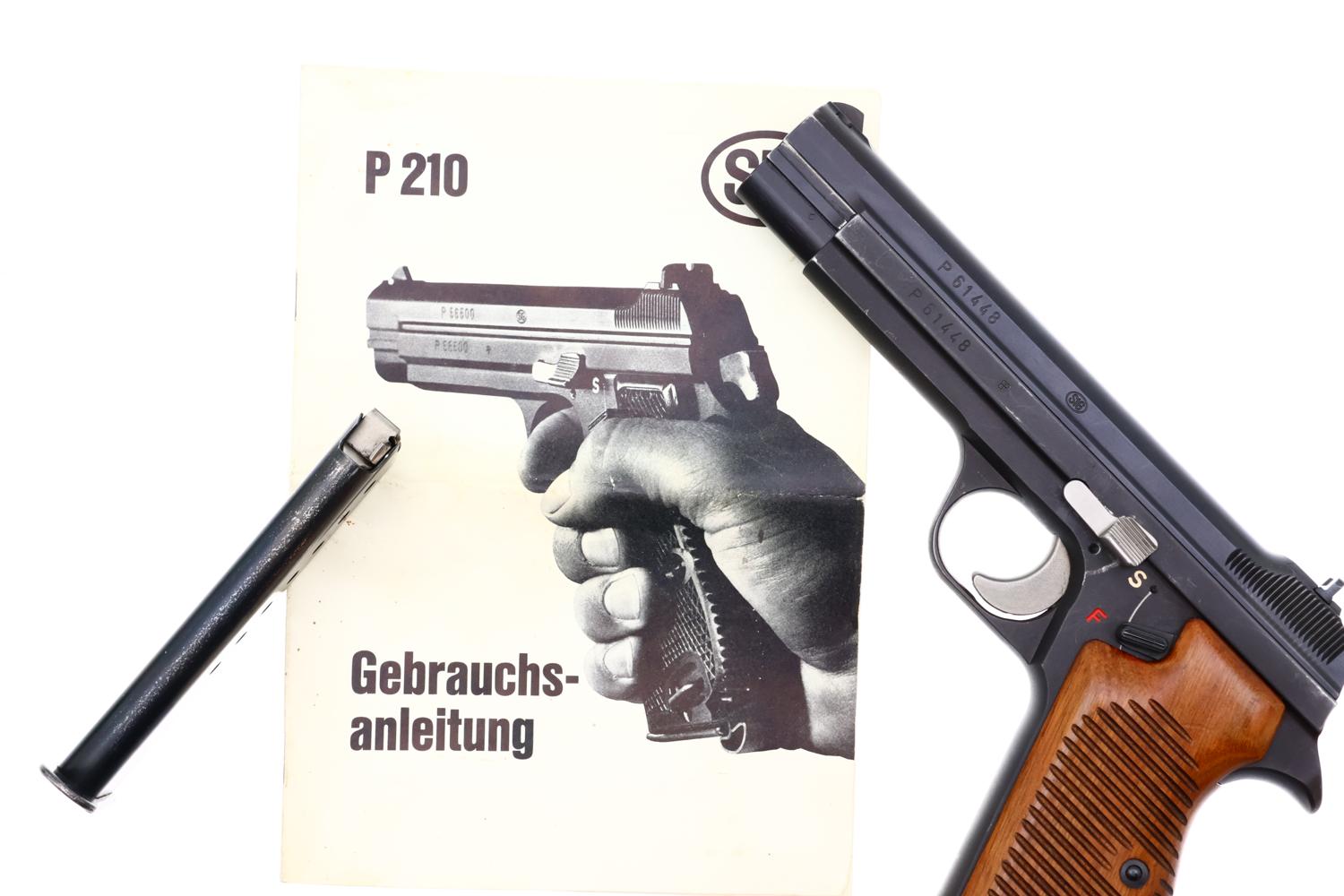 SIG P210-2 Commercial Pistol, Matching Green Box, P61448, FB02034 - Image 14