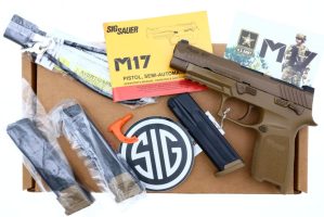 Sig Sauer P320 M17 Commemorative Pistol, 9mmP,  NIB, M17-3783, FB02284