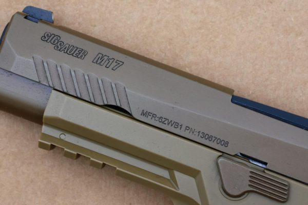 Sig Sauer P320 M17 Commemorative Pistol, 9mmP,  NIB, M17-3783, FB02284 - Image 6