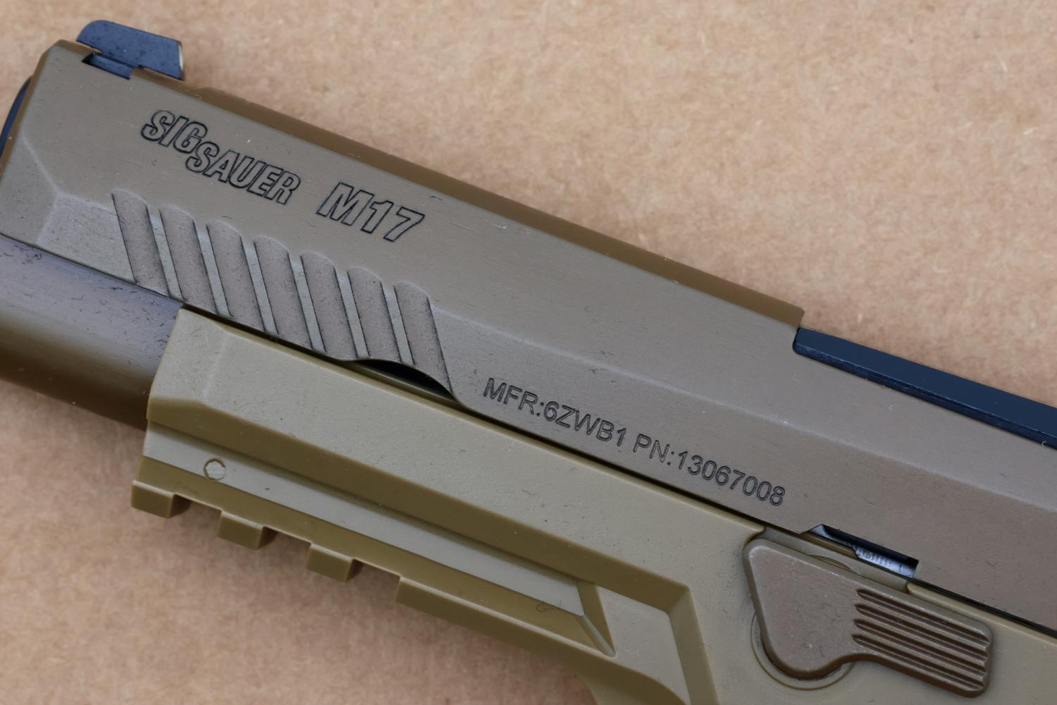 Sig Sauer P320 M17 Commemorative Pistol, 9mmP,  NIB, M17-3783, FB02284 - Image 6