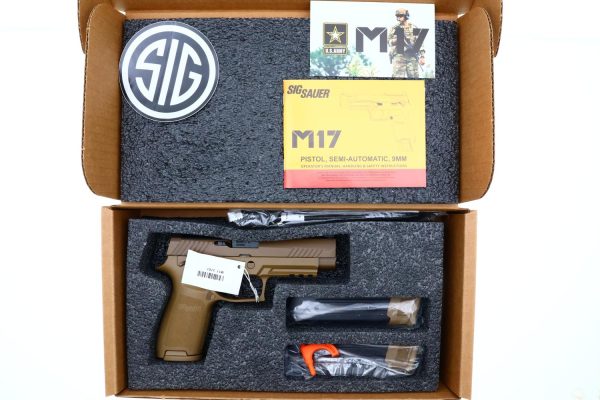 Sig Sauer P320 M17 Commemorative Pistol, 9mmP,  NIB, M17-3783, FB02284 - Image 12