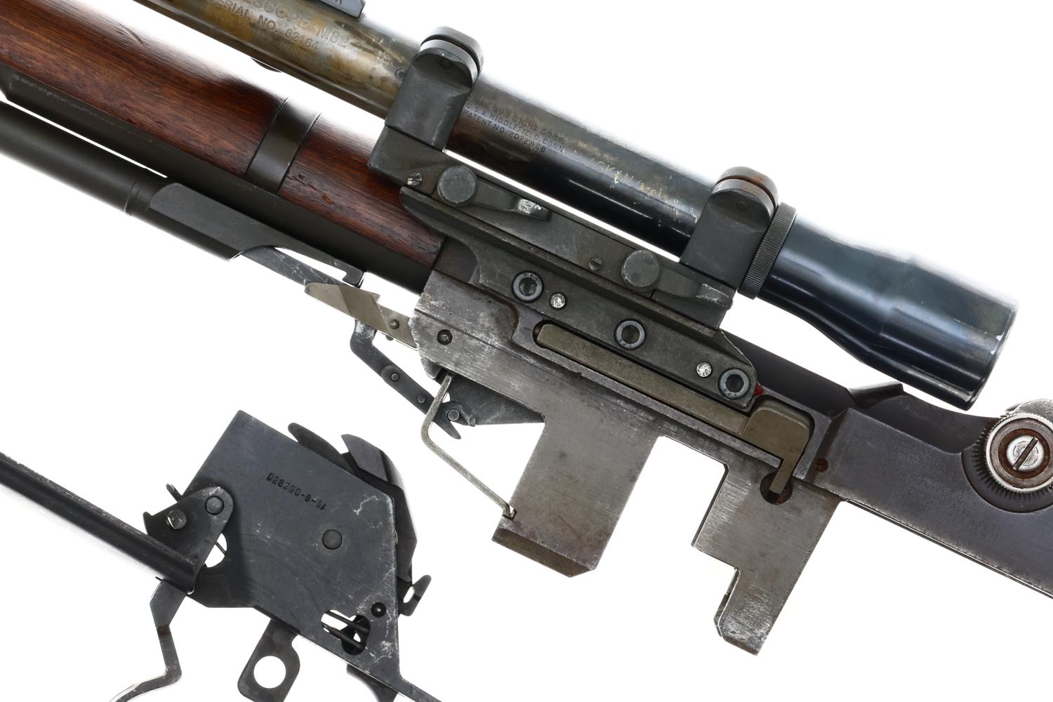 Springfield Armory M1C Garand Sniper Rifle, SA-52 Rebuild, 3615711, FB01741 - Image 5