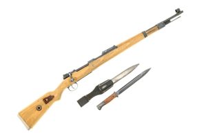 Late War Steyr K98k, German WWII military Rifle, 1301k, FB01902