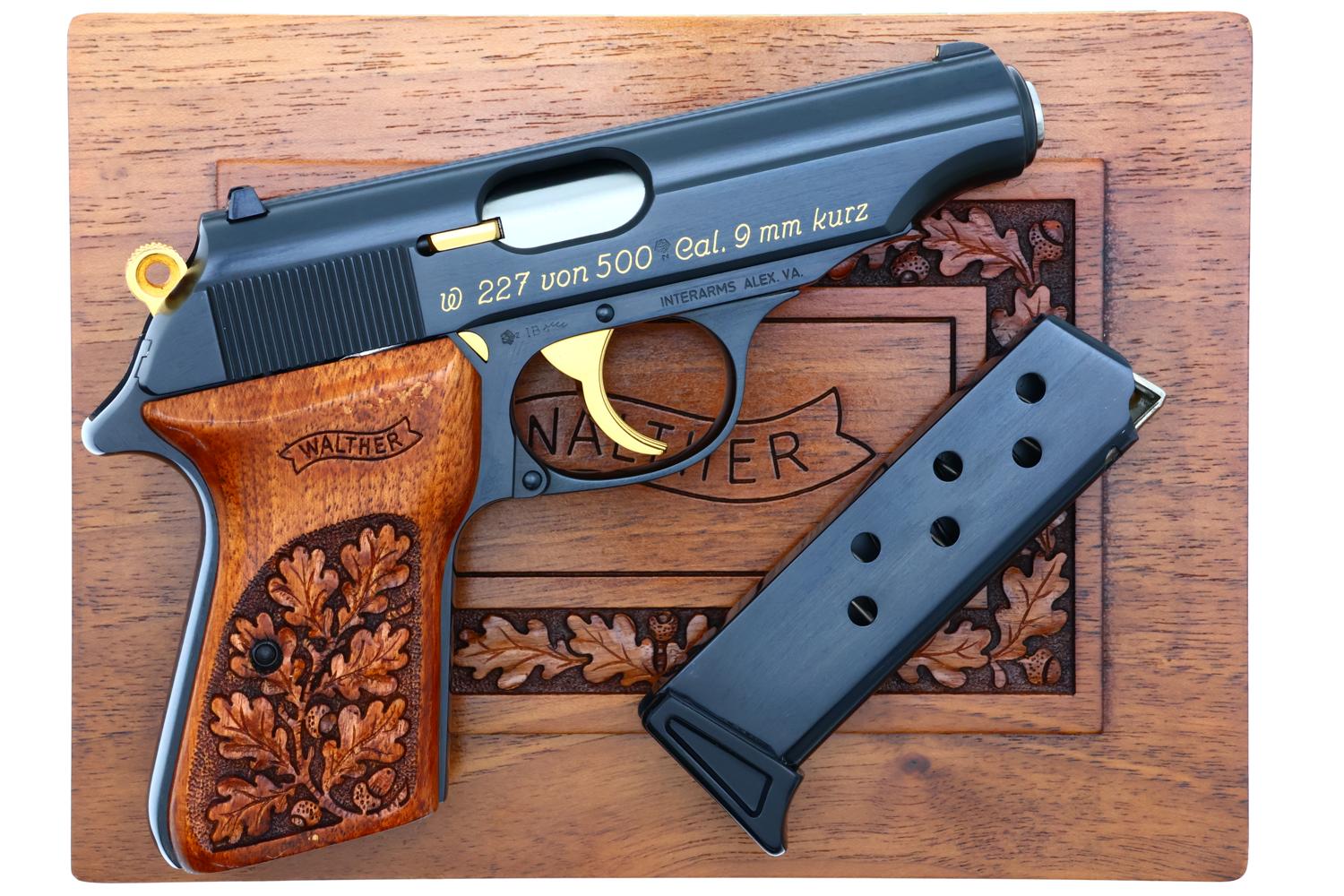 Walther PP, 50 Year Commemorative Pistol,  New in Case, W227von500, FB02272 - Image 2