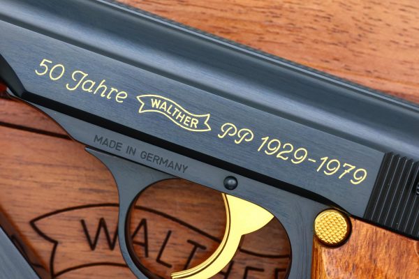 Walther PP, 50 Year Commemorative Pistol,  New in Case, W227von500, FB02272 - Image 3