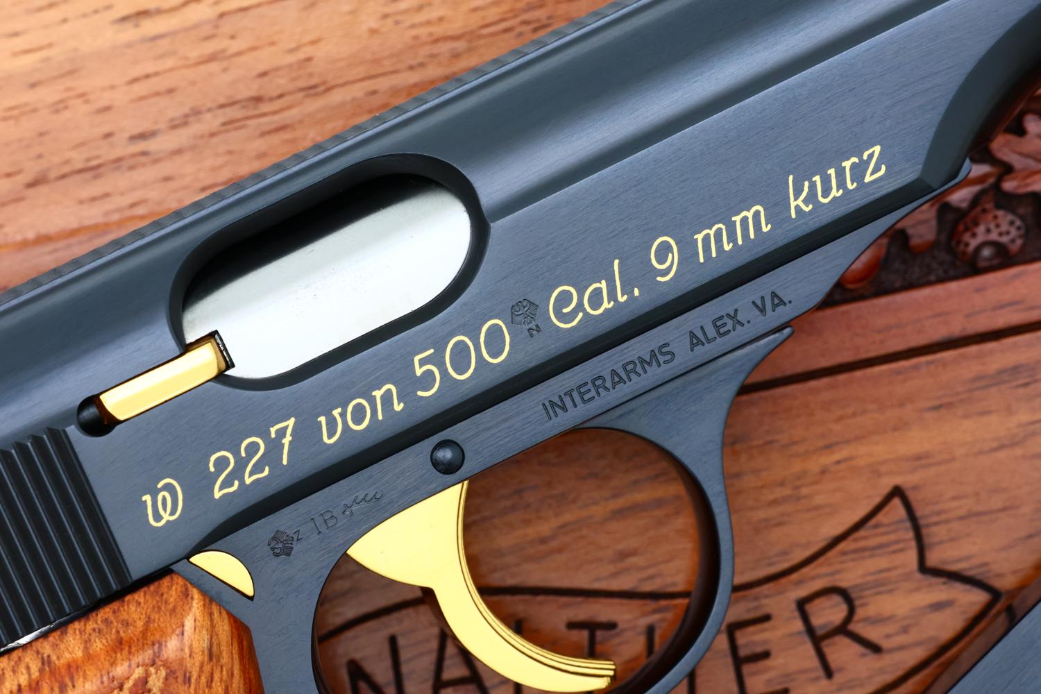 Walther PP, 50 Year Commemorative Pistol,  New in Case, W227von500, FB02272 - Image 4