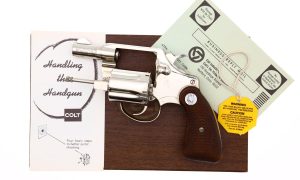 Colt Cobra, Rare Factory Nickle, 38 Special, Boxed, 252077-LW, FB02150