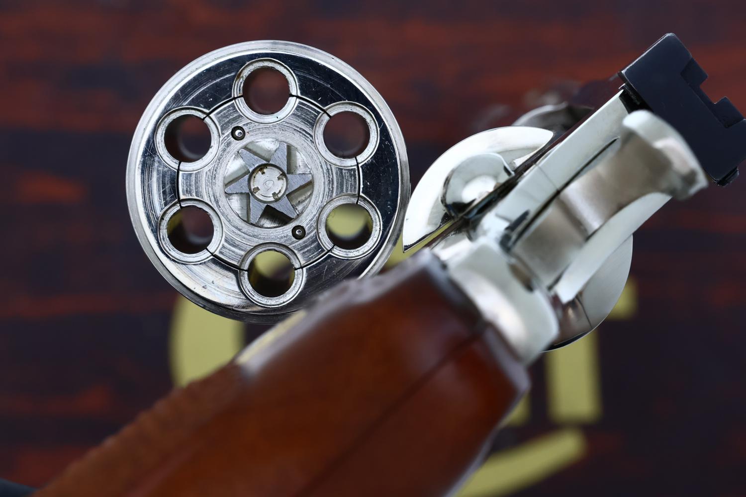 Colt Diamondback Revolver, 6" Nickle finish, .22LR, Boxed, R56816, FB02279 - Image 13