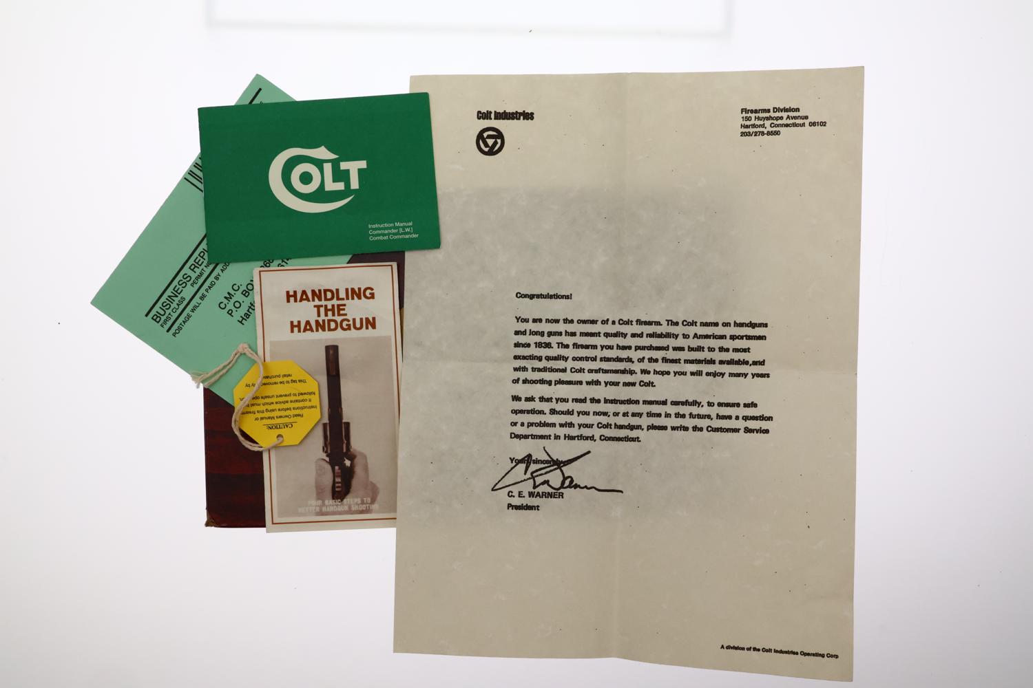 Colt Lightweight Commander .45, made 1976, Boxed, CLW024458, FB02275 - Image 12