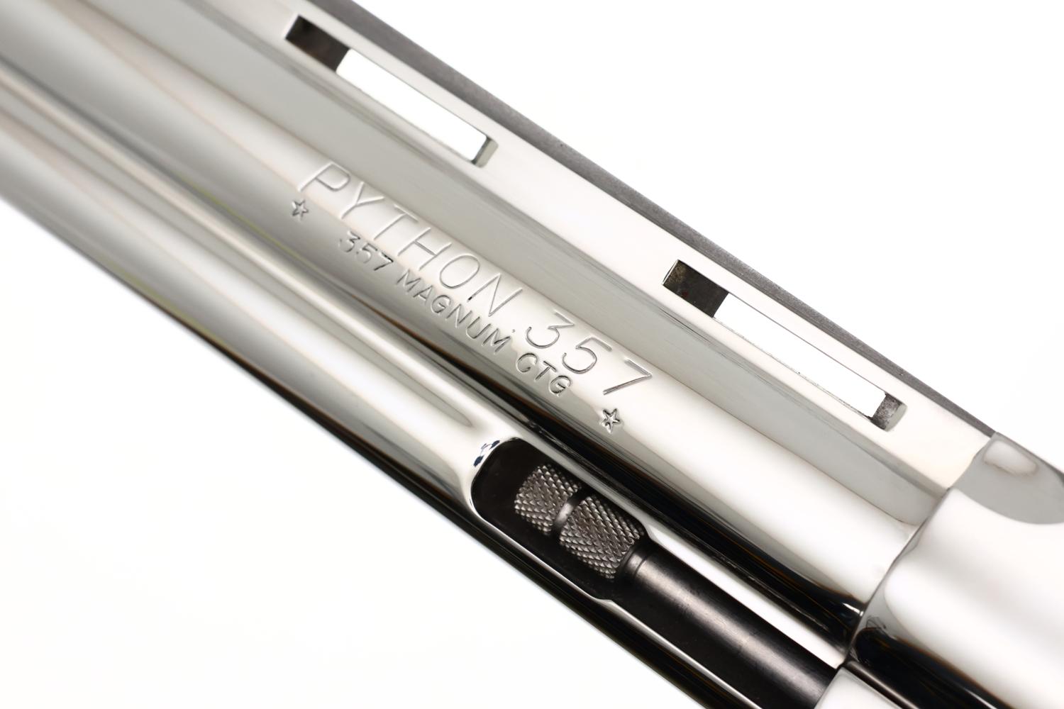 Colt Python, Brite Stainless Steel, Matching Box, T42557, FB02282 - Image 5