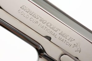 Colt Stainless Steel, Series 80, Gold Cup National Match, RSG237, FB02264