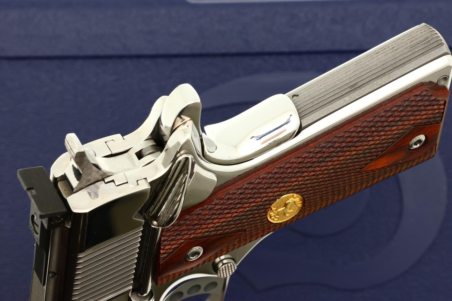 Colt Stainless Steel, Series 80, Gold Cup National Match, RSG237, FB02264 - Image 9