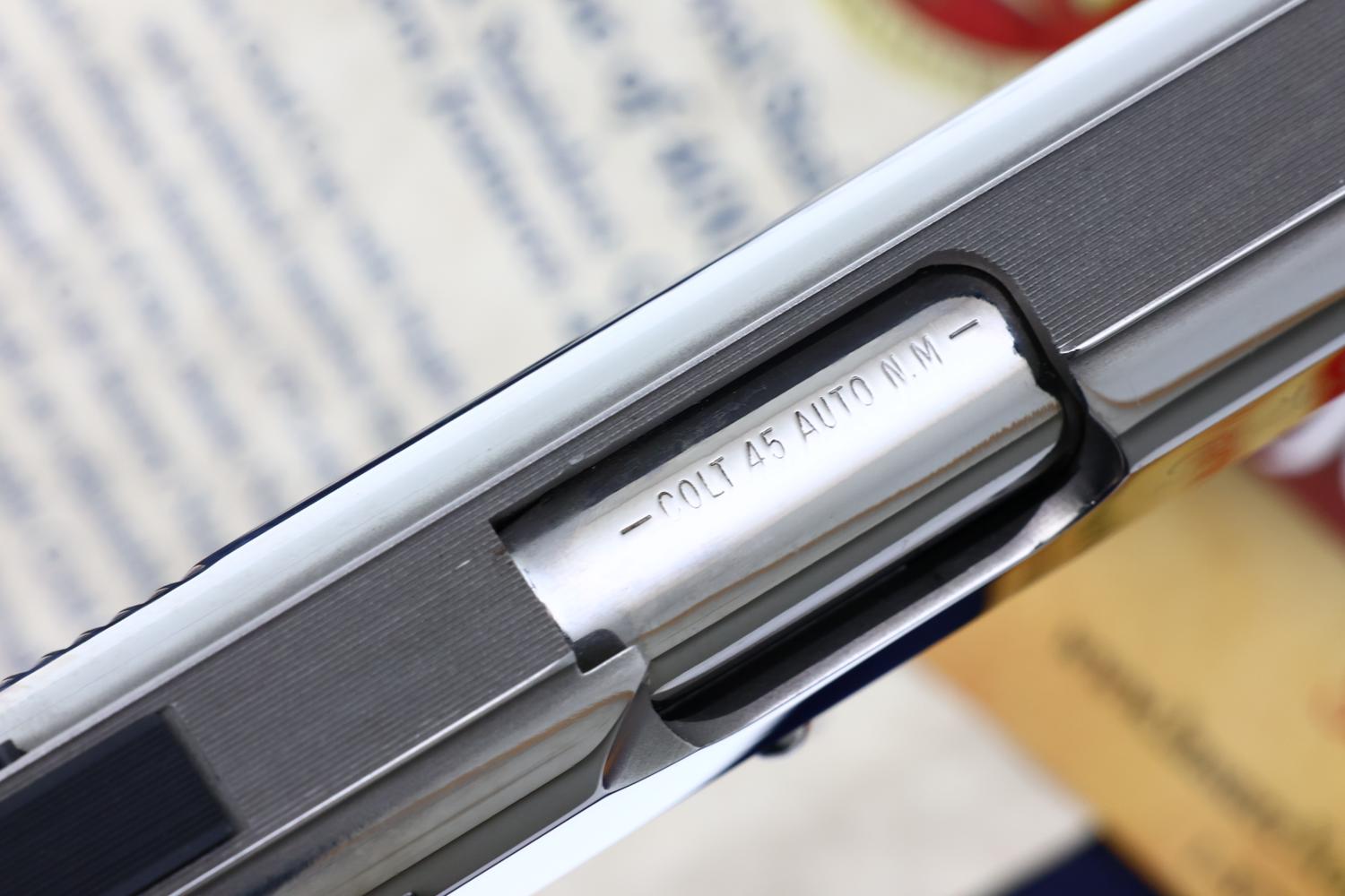 Colt Stainless Steel, Series 80, Gold Cup National Match, RSG237, FB02264 - Image 16