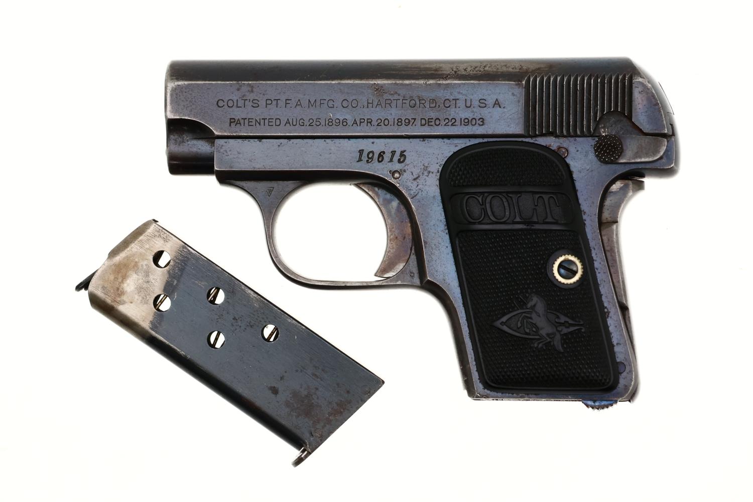 Colt Vest Pocket Pistol, made 1909, 19615, FB02168