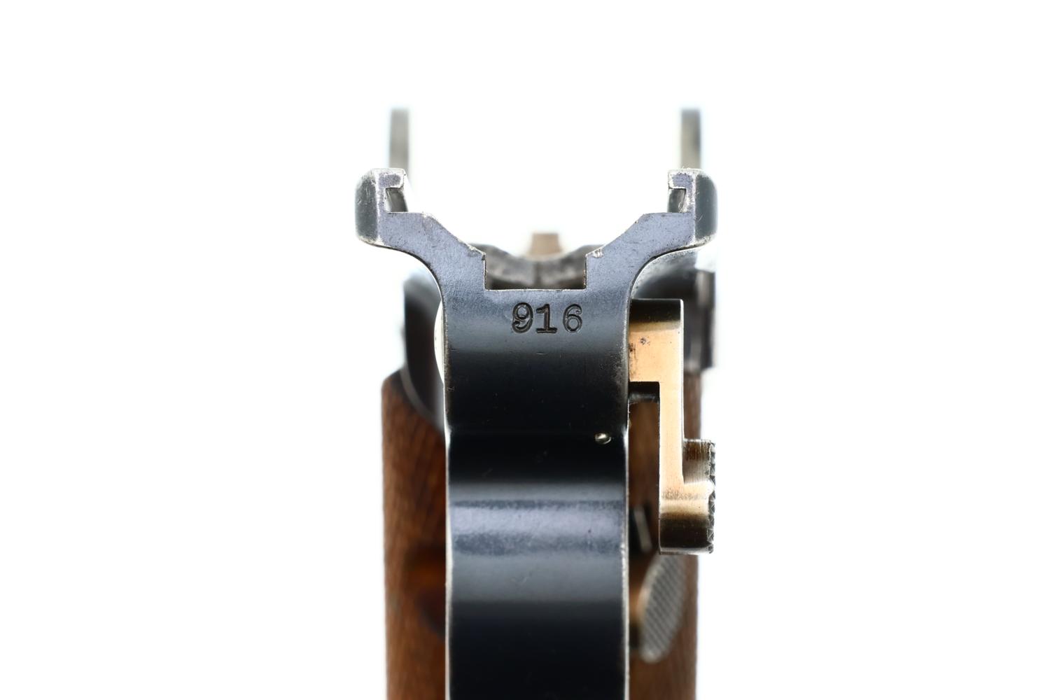 DWM 1900 Swiss Commercial Luger, Non-Relieved Frame, 916, FB02321 - Image 3