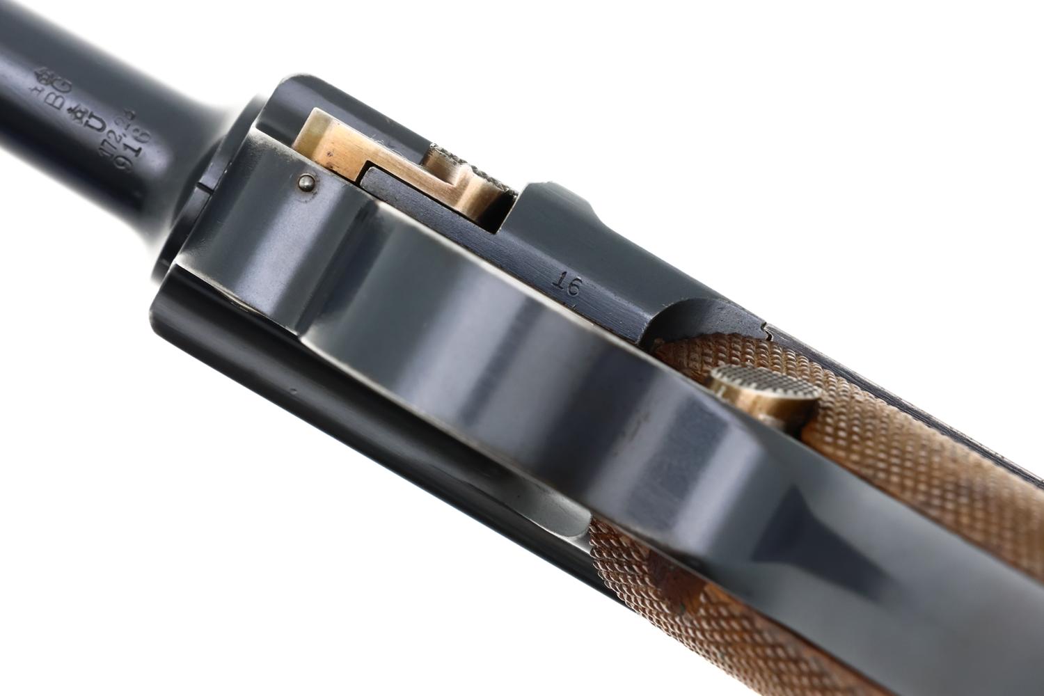 DWM 1900 Swiss Commercial Luger, Non-Relieved Frame, 916, FB02321 - Image 14