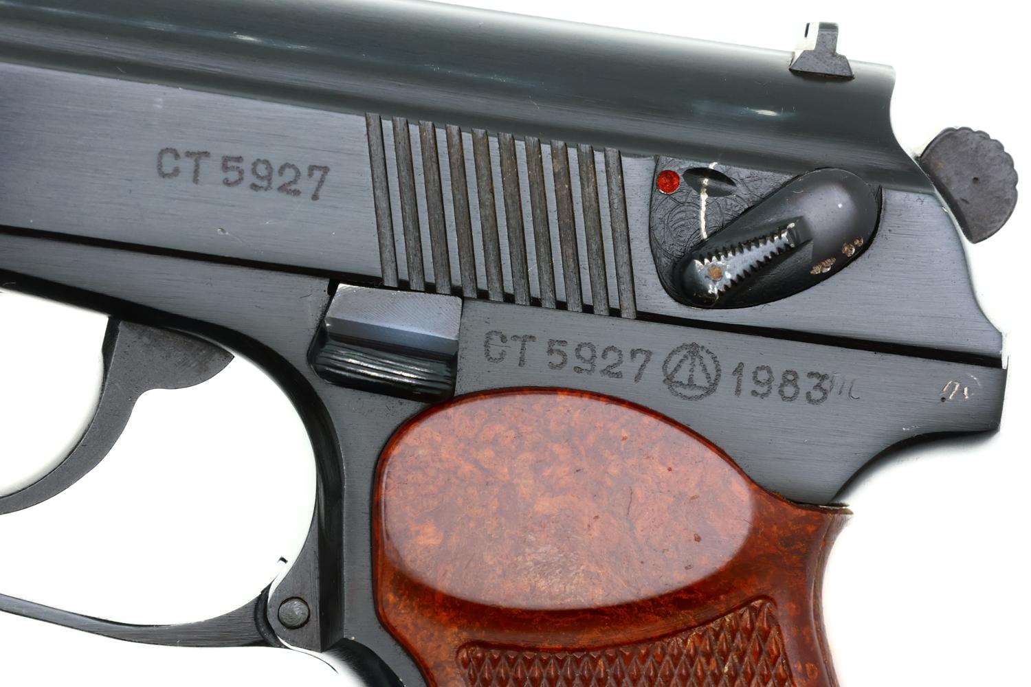 Ishevsk Arsenal, Russian Makarov Pistol, Dated 1983, CT5927, FB00450 - Image 2