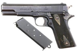 Kongsberg Arsenal Norwegian 1914 Pistol, 1945, Documented, 31801, FB02316