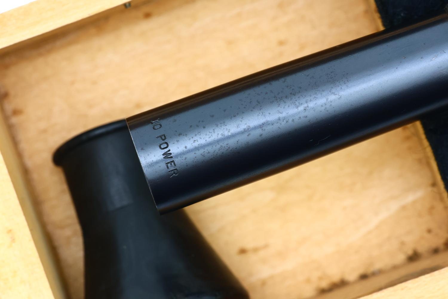 Lyman Super Target 10X Rifle Scope with Case, X-618 - Image 5