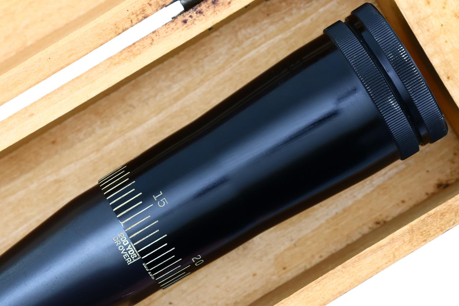 Lyman Super Target 10X Rifle Scope with Case, X-618 - Image 6