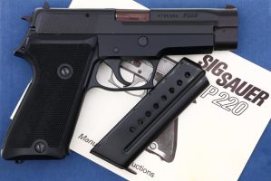 Sig Sauer P220 Pistol, Earliest Variation 9mmP, Boxed, G105654, FB02058
