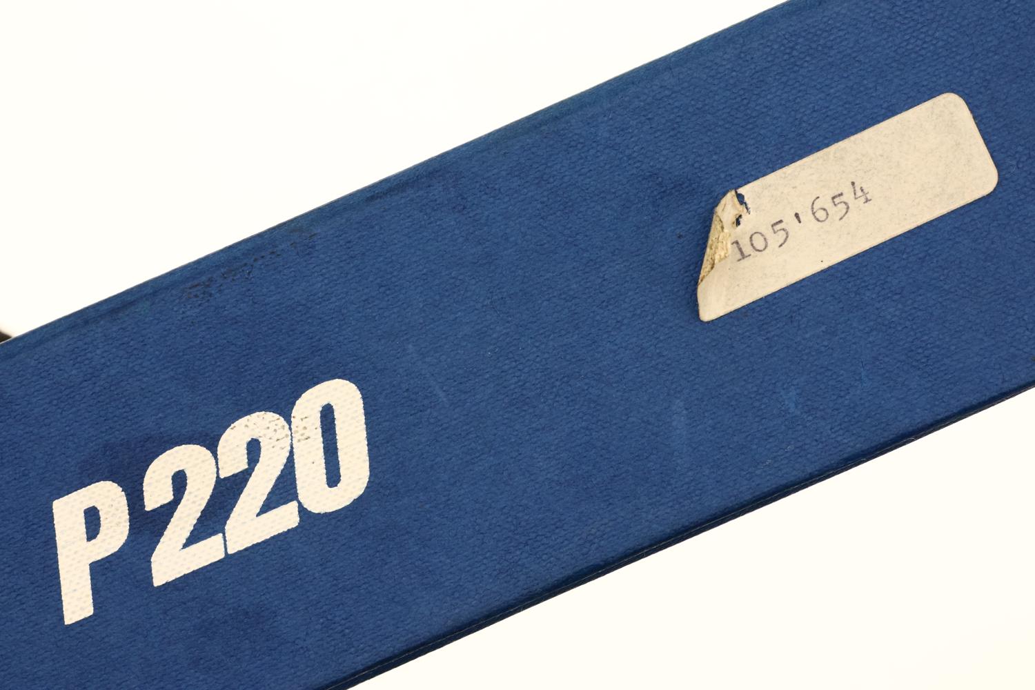 Sig Sauer P220 Pistol, Earliest Variation 9mmP, Boxed, G105654, FB02058 - Image 11