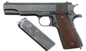 Union Switch & Signal, 1911A1, U.S. WWII Military Pistol, 1091121, FB02187