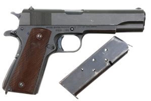 Union Switch & Signal, 1911A1, U.S. WWII Military Pistol, 1091121, FB02187