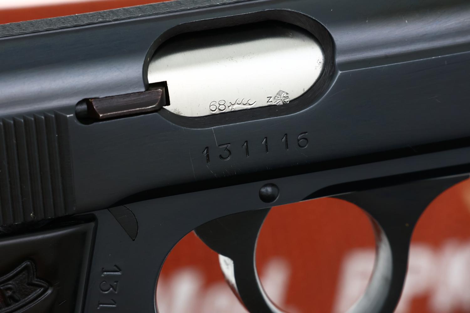 Walther, PPK, German Pistol made 1968, 9mmK, Boxed 131116A, FB02151 - Image 4