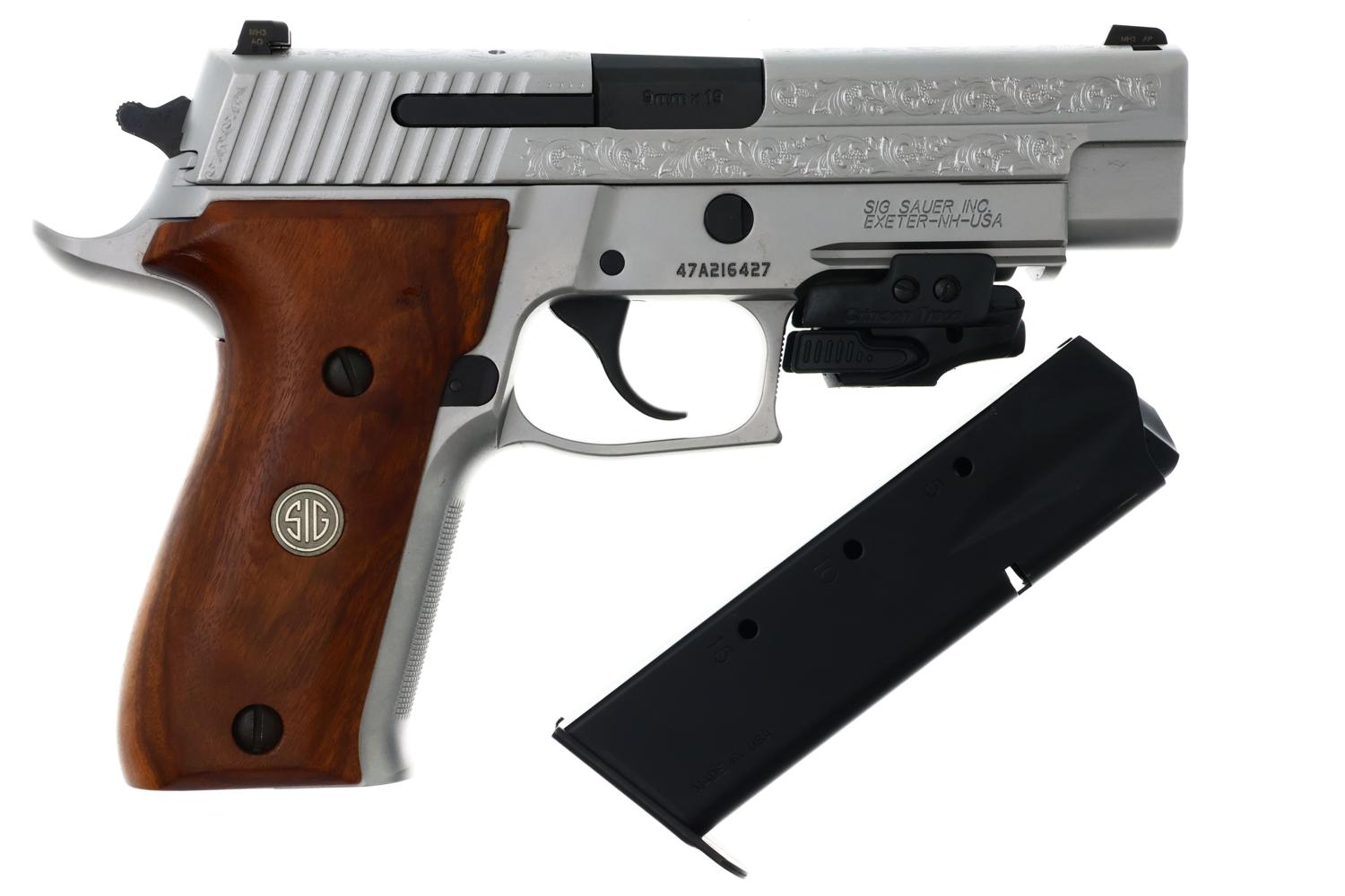 SIG SAUER SS Engraved P226, Crimson Laser, NIB, 47A216427, FB02266 - Image 3