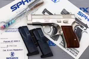 Swiss Sphinx, AT2000H, Stainless Steel Pistol, Boxed, B01015H, FB02285