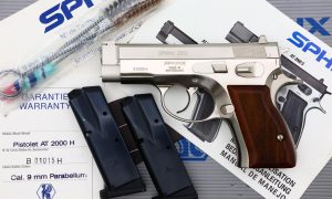 Swiss Sphinx, AT2000H, Stainless Steel Pistol, Boxed, B01015H, FB02285